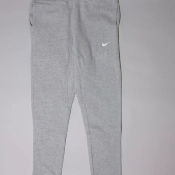 Mens Nike Sportswear NSW Gray Fleece Club Swoosh Joggers 716830-063 Size 2XL - Picture 1 of 4